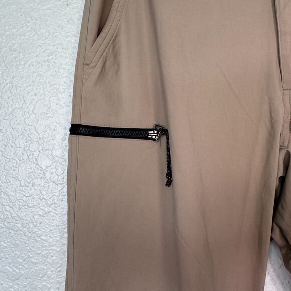 REI Trail Made Pants Mens 30 x 30 Hiking Trail Pant Outdoor Hike UPF 50 Tan NEW - Picture 5 of 11